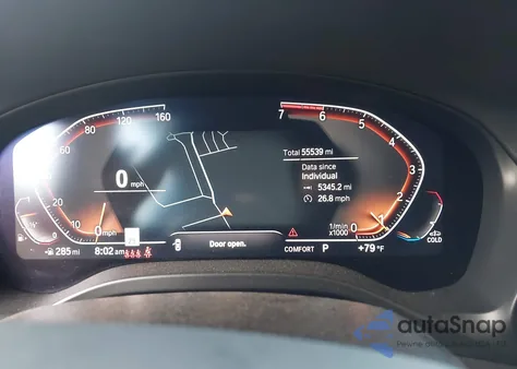 2022 BMW X3 xDrive30I from USA, damaged, VIN 5UX53DP00N9M03407